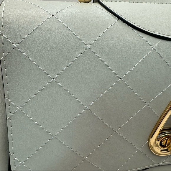 Bella Russo NEW vegan leather top handle crossbody satchel bag purse - Picture 12 of 15